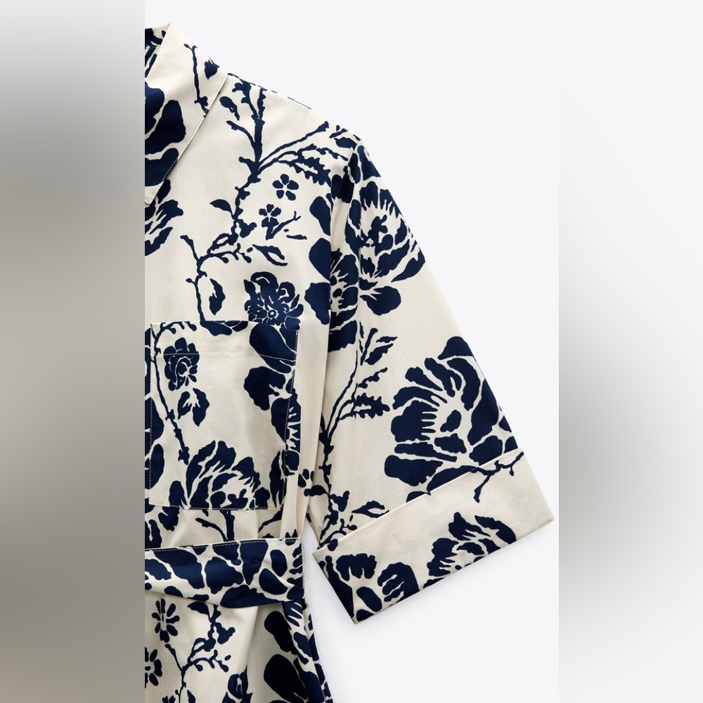FLORAL PRINT DRESS - Picture 4 of 5